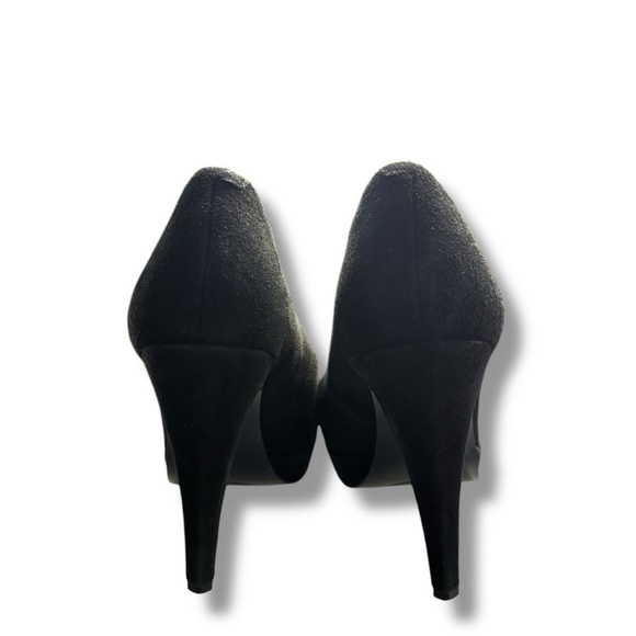 Franco Fortini Women’s Black Suede Platform Heels Size 6 | 3263 - Picture 5 of 10